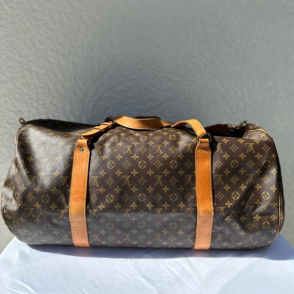 Louis Vuitton Monogram Sac Polochon 70 XL Keepall Bandouliere - Picture 8 of 12